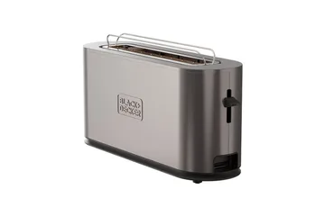 Brödrost Black+Decker 1 Fack Rostfritt Stål - Kök & hushåll - Hushållsmaskiner & vitvaror - Köksmaskiner - Värma & koka - Brödrost