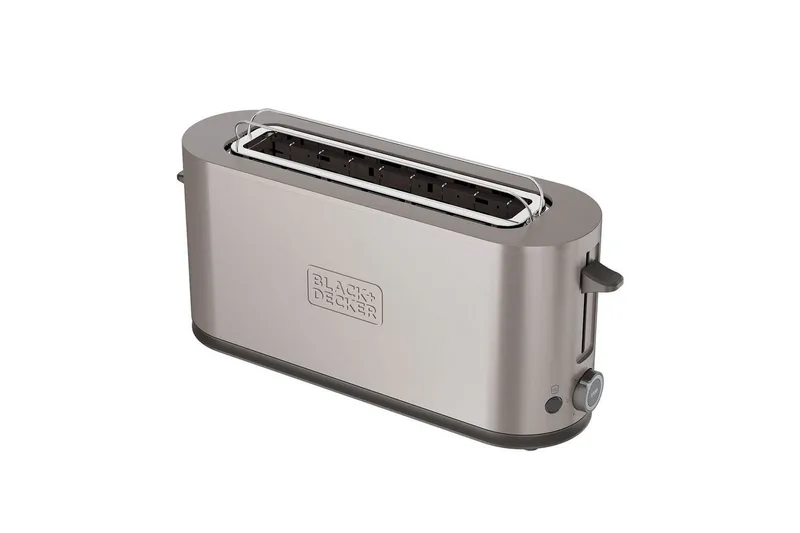 Brödrost Black+Decker 1 Fack Rostfritt Stål - Kök & hushåll - Hushållsmaskiner & vitvaror - Köksmaskiner - Värma & koka - Brödrost