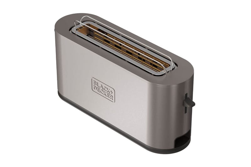Brödrost Black+Decker 1 Fack Rostfritt Stål - Kök & hushåll - Hushållsmaskiner & vitvaror - Köksmaskiner - Värma & koka - Brödrost