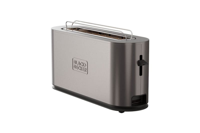 Brödrost Black+Decker 1 Fack Rostfritt Stål - Kök & hushåll - Hushållsmaskiner & vitvaror - Köksmaskiner - Värma & koka - Brödrost