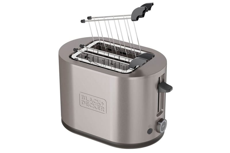 Brödrost Black+Decker 2 Fack Rostfritt 900W Stål - Kök & hushåll - Hushållsmaskiner & vitvaror - Köksmaskiner - Värma & koka - Brödrost