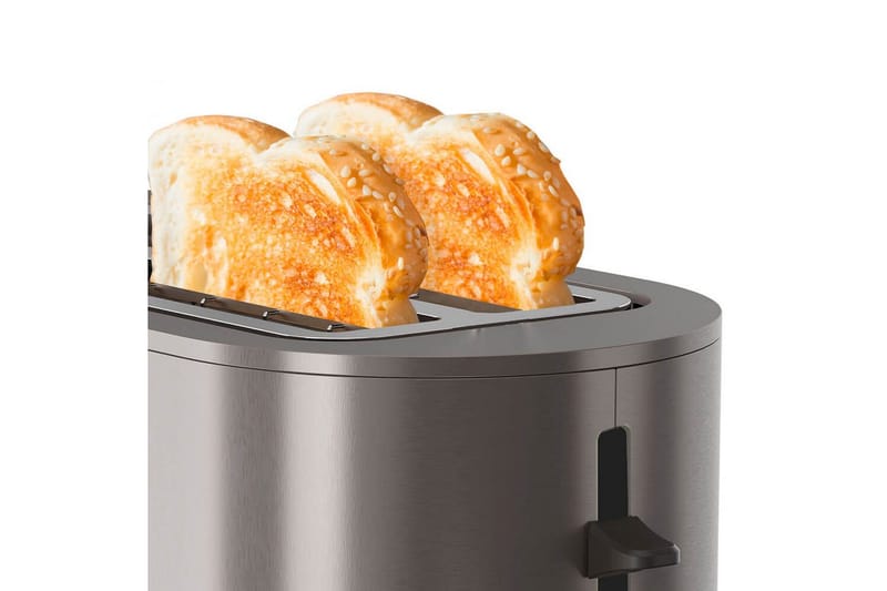 Brödrost Black+Decker 2 Fack Rostfritt Stål - Silver - Kök & hushåll - Hushållsmaskiner & vitvaror - Köksmaskiner - Värma & koka - Brödrost