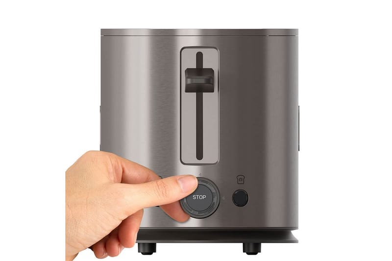 Brödrost Black+Decker 2 Fack Rostfritt Stål - Silver - Kök & hushåll - Hushållsmaskiner & vitvaror - Köksmaskiner - Värma & koka - Brödrost