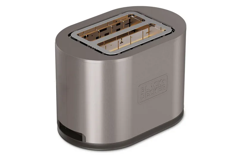 Brödrost Black+Decker 2 Fack Rostfritt Stål - Silver - Kök & hushåll - Hushållsmaskiner & vitvaror - Köksmaskiner - Värma & koka - Brödrost