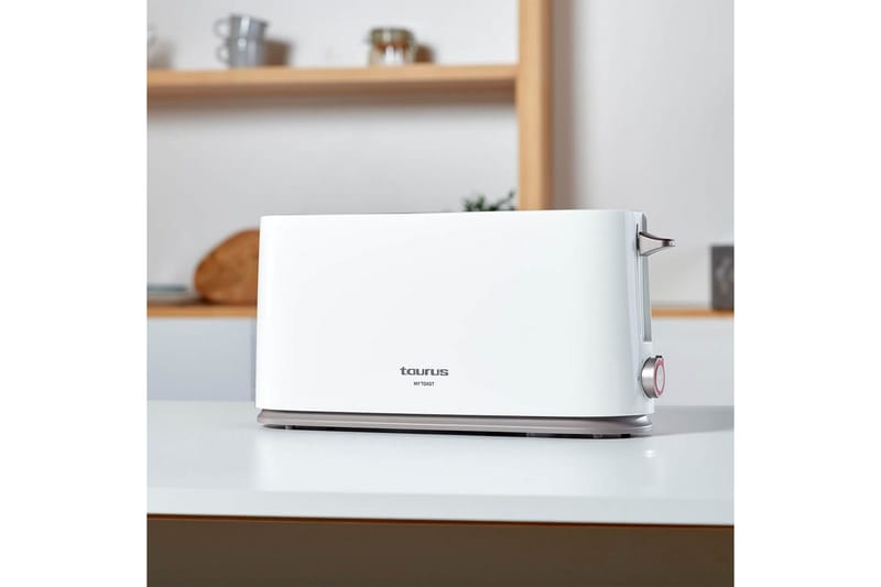 Brödrost Taurus Mytoast 1 Fack Vit - Vit - Kök & hushåll - Hushållsmaskiner & vitvaror - Köksmaskiner - Värma & koka - Brödrost