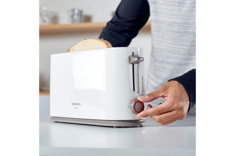 Brödrost Taurus Mytoast 1 Fack Vit - Kök & hushåll - Hushållsmaskiner & vitvaror - Köksmaskiner - Värma & koka - Brödrost