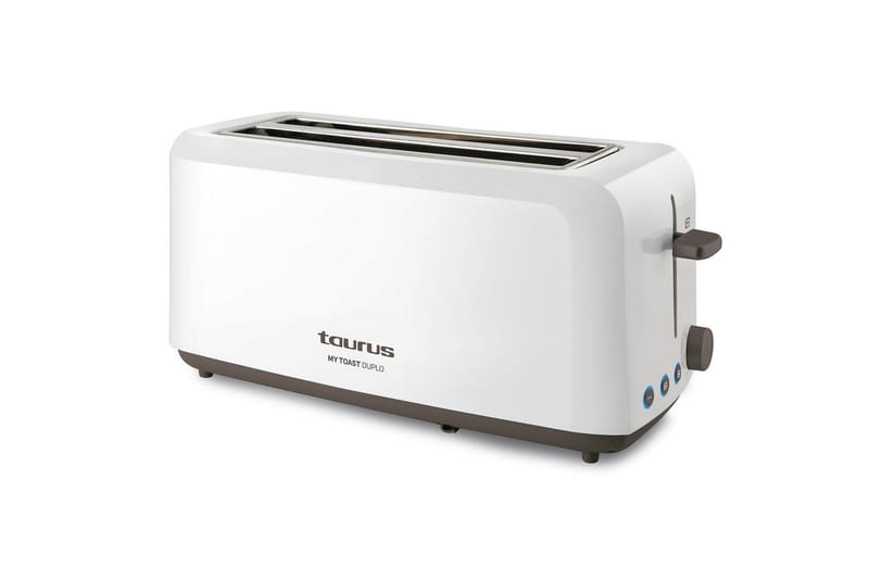 Brödrost Taurus Mytoast 2 Fack Vit - Kök & hushåll - Hushållsmaskiner & vitvaror - Köksmaskiner - Värma & koka - Brödrost