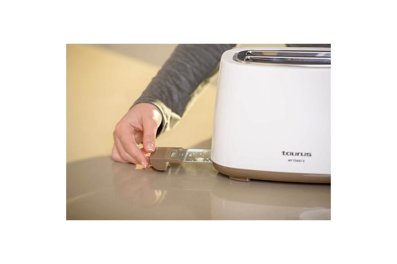 Brödrost Taurus Mytoast II 2 Fack Vit - Silver - Kök & hushåll - Hushållsmaskiner & vitvaror - Köksmaskiner - Värma & koka - Brödrost