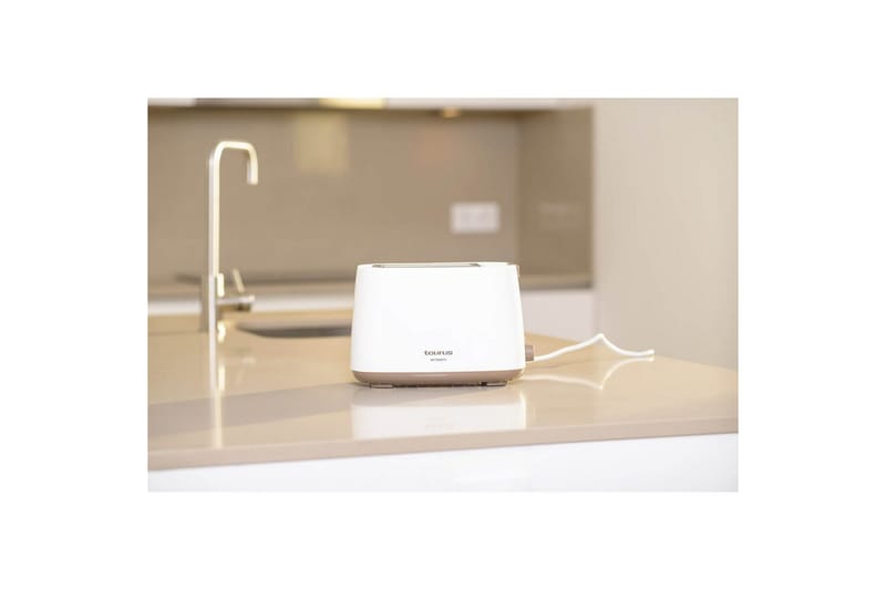 Brödrost Taurus Mytoast II 2 Fack Vit - Silver - Kök & hushåll - Hushållsmaskiner & vitvaror - Köksmaskiner - Värma & koka - Brödrost