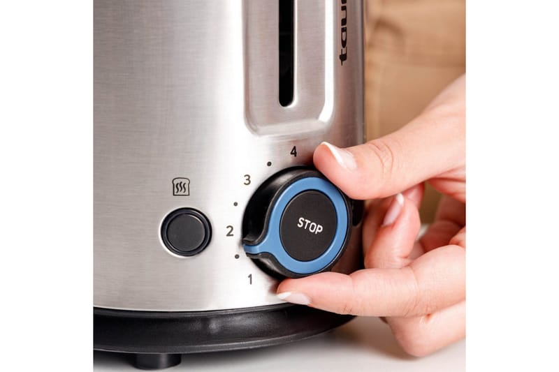 Brödrost Taurus Mytoast Legend 1 Fack Rostfritt Stål - Silver - Kök & hushåll - Hushållsmaskiner & vitvaror - Köksmaskiner - Värma & koka - Brödrost