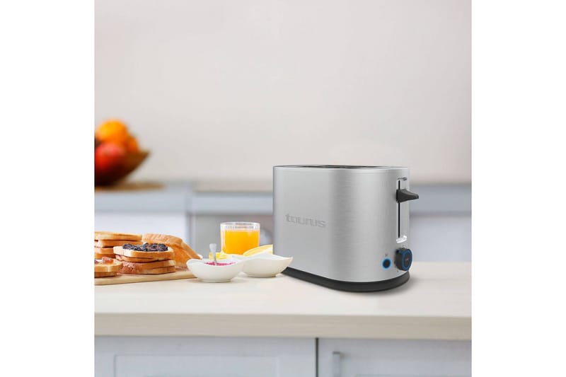 Brödrost Taurus Mytoast Legend 2 Fack Rostfritt Stål - Silver||Krom - Kök & hushåll - Hushållsmaskiner & vitvaror - Köksmaskiner - Värma & koka - Brödrost