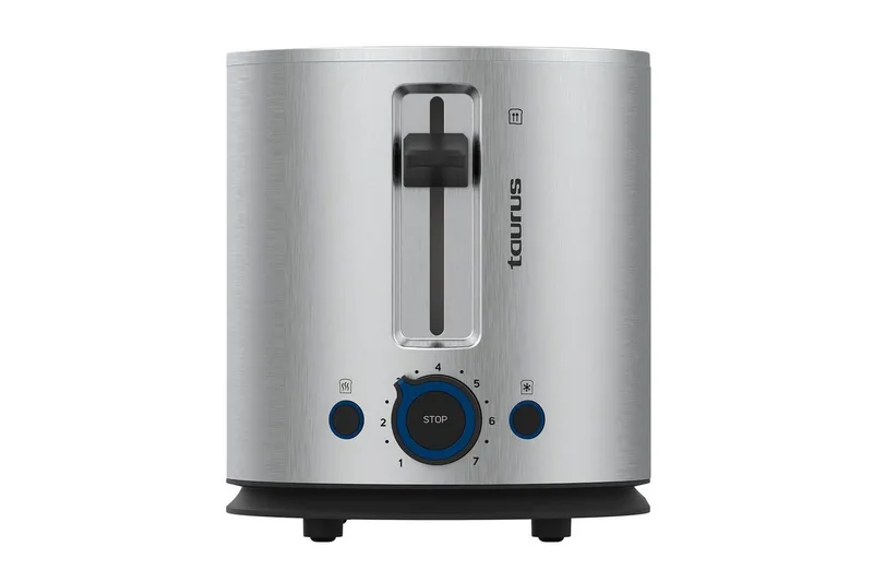 Brödrost Taurus Mytoast Legend 2 Fack Rostfritt Stål - Silver||Krom - Kök & hushåll - Hushållsmaskiner & vitvaror - Köksmaskiner - Värma & koka - Brödrost