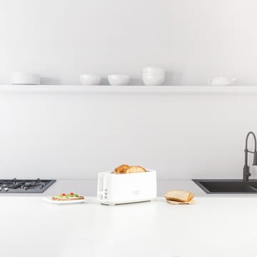 Brödrost Taurus Toastissimo Långt Spår - vit - Kök & hushåll - Hushållsmaskiner & vitvaror - Köksmaskiner - Värma & koka - Brödrost