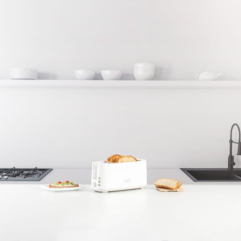 Brödrost Taurus Toastissimo Långt Spår - vit - Kök & hushåll - Hushållsmaskiner & vitvaror - Köksmaskiner - Värma & koka - Brödrost