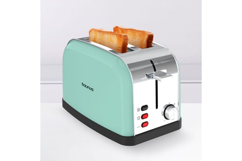 Brödrost Taurus Vintage 2 - Blå - Kök & hushåll - Hushållsmaskiner & vitvaror - Köksmaskiner - Värma & koka - Brödrost