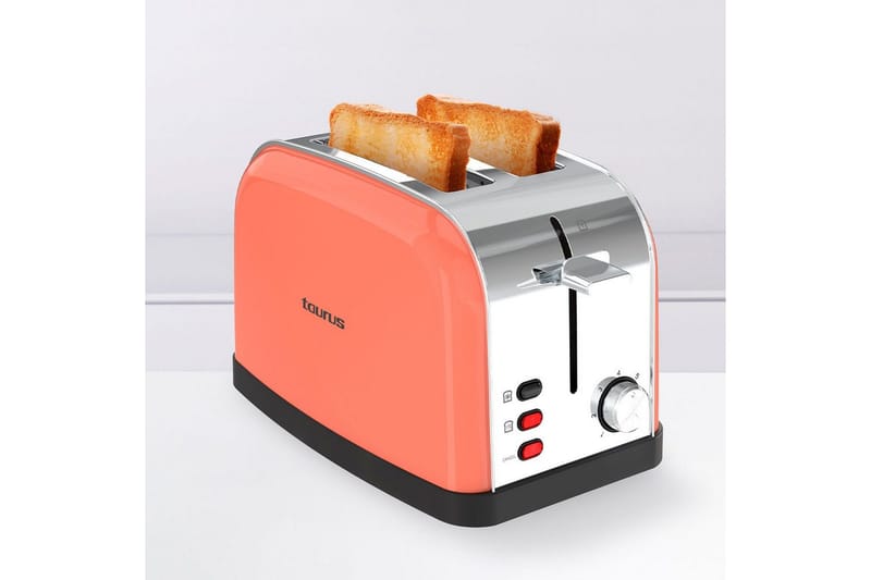 Brödrost Taurus Vintage 2 - Red - Kök & hushåll - Hushållsmaskiner & vitvaror - Köksmaskiner - Värma & koka - Brödrost