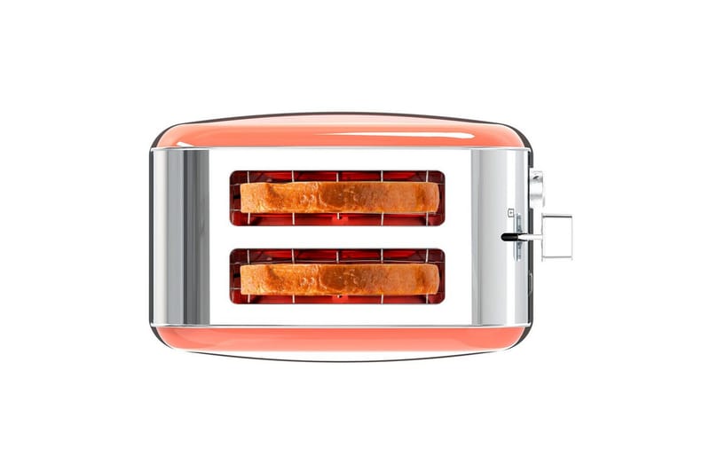 Brödrost Taurus Vintage 2 - Red - Kök & hushåll - Hushållsmaskiner & vitvaror - Köksmaskiner - Värma & koka - Brödrost