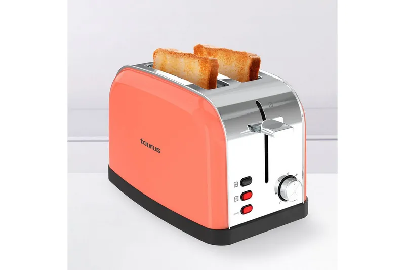 Brödrost Taurus Vintage 2 - Red - Kök & hushåll - Hushållsmaskiner & vitvaror - Köksmaskiner - Värma & koka - Brödrost