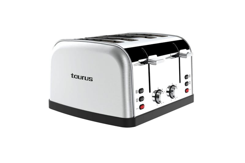Brödrost Taurus Vintage Four - Silver - Kök & hushåll - Hushållsmaskiner & vitvaror - Köksmaskiner - Värma & koka - Brödrost