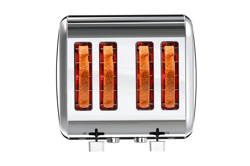 Brödrost Taurus Vintage Four - Silver - Kök & hushåll - Hushållsmaskiner & vitvaror - Köksmaskiner - Värma & koka - Brödrost