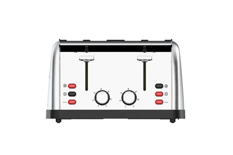 Brödrost Taurus Vintage Four - Silver - Kök & hushåll - Hushållsmaskiner & vitvaror - Köksmaskiner - Värma & koka - Brödrost