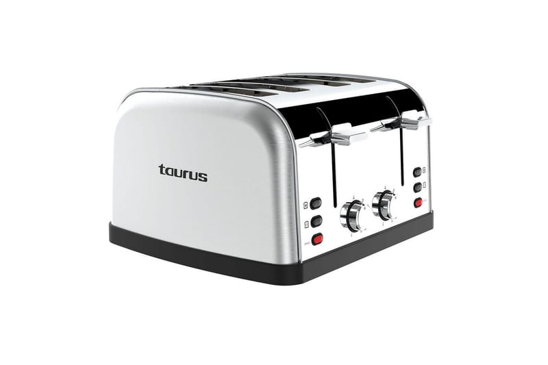 Brödrost Taurus Vintage Four - Silver - Kök & hushåll - Hushållsmaskiner & vitvaror - Köksmaskiner - Värma & koka - Brödrost