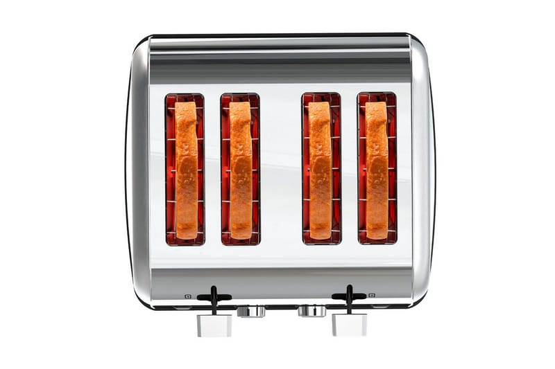 Brödrost Taurus Vintage Four - Silver - Kök & hushåll - Hushållsmaskiner & vitvaror - Köksmaskiner - Värma & koka - Brödrost