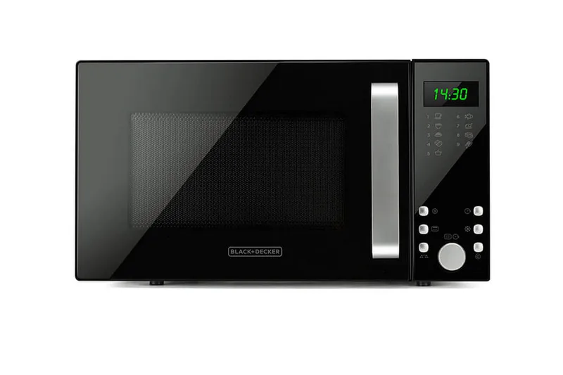 Mikrovågsugn Black+Decker Digital 900W 23L Svart - Svart - Kök & hushåll - Hushållsmaskiner & vitvaror - Köksmaskiner - Värma & koka - Mikrovågsugnar