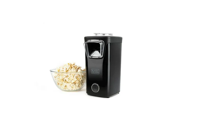 Popcornmaskin Black+Decker 1100W Svart - Svart - Kök & hushåll - Hushållsmaskiner & vitvaror - Köksmaskiner - Värma & koka - Popcornmaskin