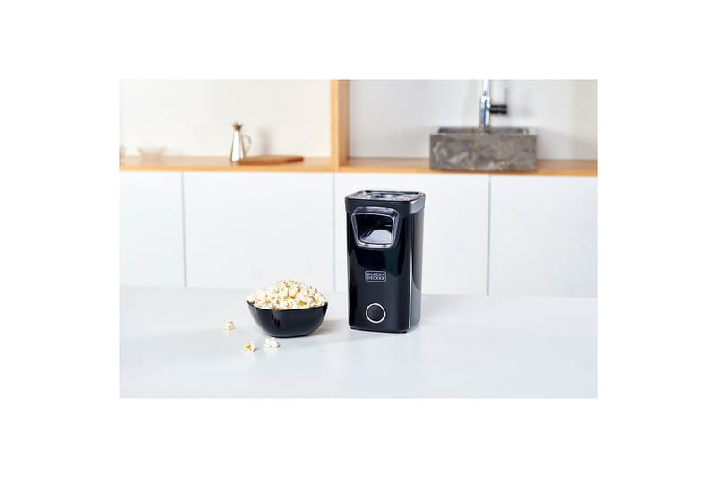 Popcornmaskin Black+Decker 1100W Svart - Svart - Kök & hushåll - Hushållsmaskiner & vitvaror - Köksmaskiner - Värma & koka - Popcornmaskin