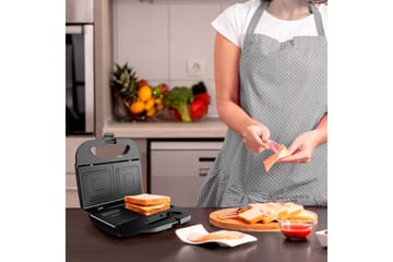Smörgåsgrill Black+Decker 2 Fack - Kök & hushåll - Hushållsmaskiner & vitvaror - Köksmaskiner - Värma & koka - Klämgrillar & smörgåsgrill
