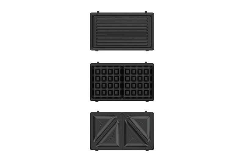 Smörgåsgrill Black+Decker Sandwich Waffle - Kök & hushåll - Hushållsmaskiner & vitvaror - Köksmaskiner - Värma & koka - Klämgrillar & smörgåsgrill