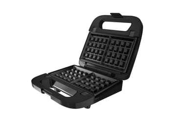 Smörgåsgrill Black+Decker Sandwich Waffle - Kök & hushåll - Hushållsmaskiner & vitvaror - Köksmaskiner - Värma & koka - Klämgrillar & smörgåsgrill