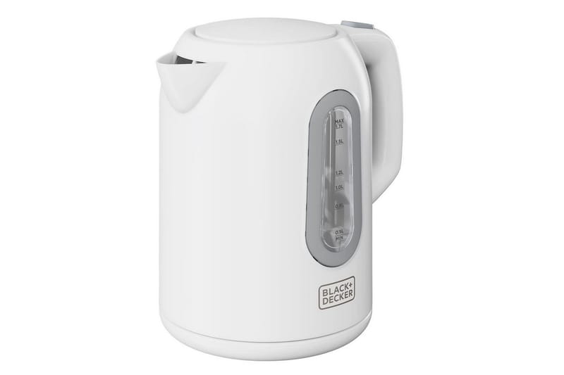 Vattenkokare Black+Decker 1.7L Vit - Vit - Kök & hushåll - Hushållsmaskiner & vitvaror - Köksmaskiner - Värma & koka - Vattenkokare