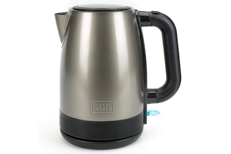 Vattenkokare Black+Decker 2200W 1.7L Borstat Rostfritt Stål, Silver