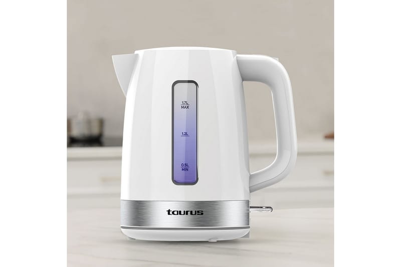Vattenkokare Taurus Aroa Vit - Vit - Kök & hushåll - Hushållsmaskiner & vitvaror - Köksmaskiner - Värma & koka - Vattenkokare