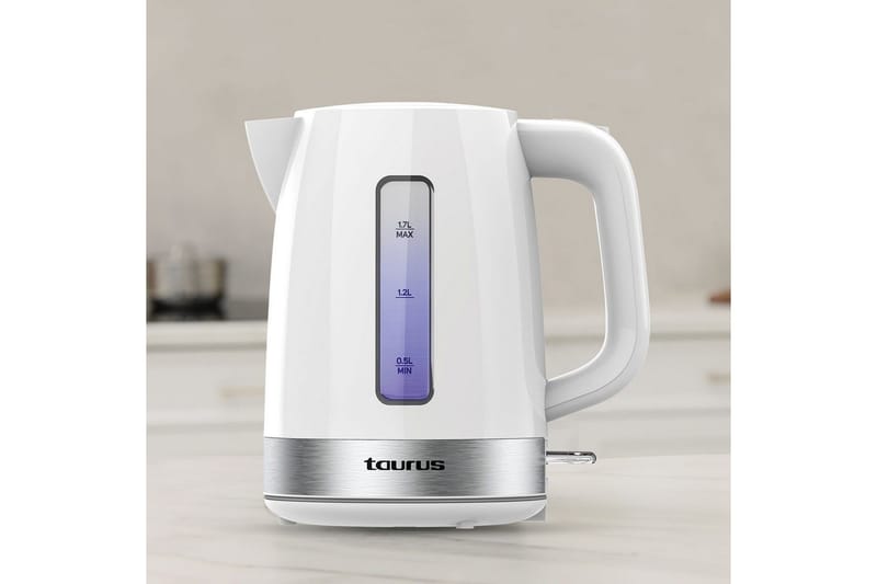 Vattenkokare Taurus Aroa Vit - Vit - Kök & hushåll - Hushållsmaskiner & vitvaror - Köksmaskiner - Värma & koka - Vattenkokare