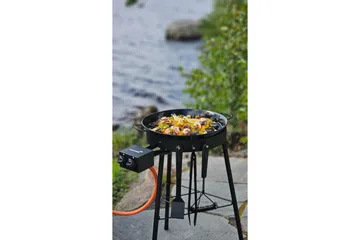 Brännarring Set Mustang Premium L Svart - Svart - Kök & hushåll - Hushållsmaskiner & vitvaror - Spis - Spishäll - Grillhäll