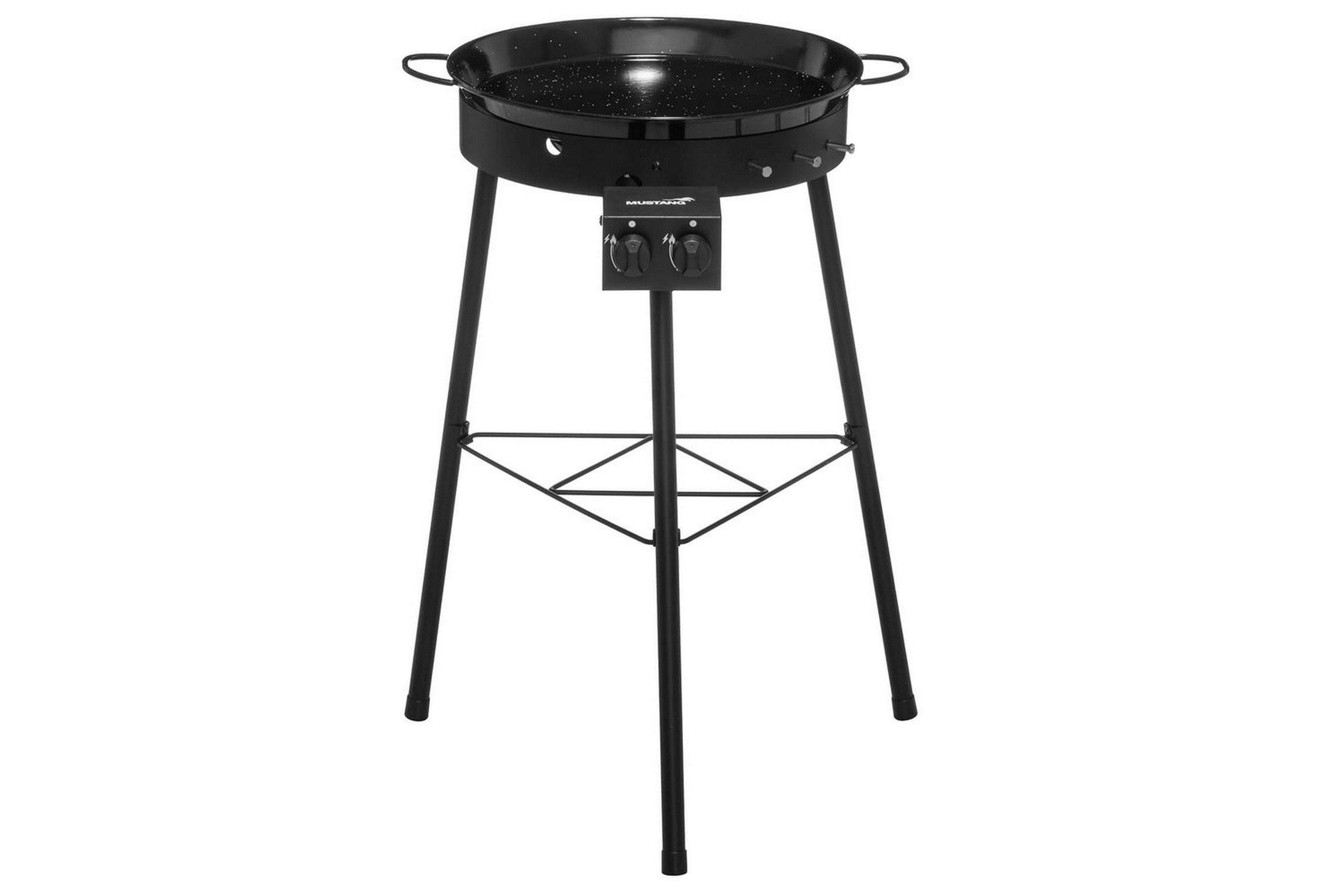 brännarring set mustang premium l svart -