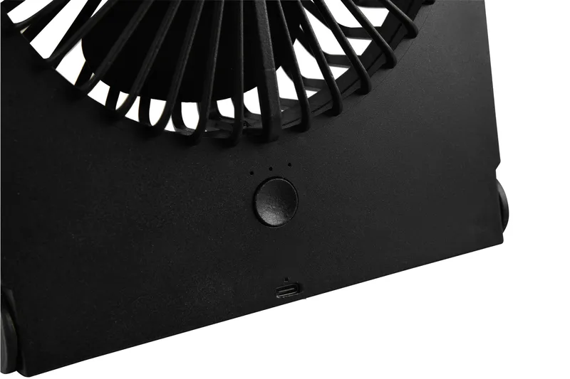 Breezy bordsfläkt mattsvart uppladdningsbar - Matt svart - Kök & hushåll - Klimatkontroll - Fläktar - Bordsfläkt