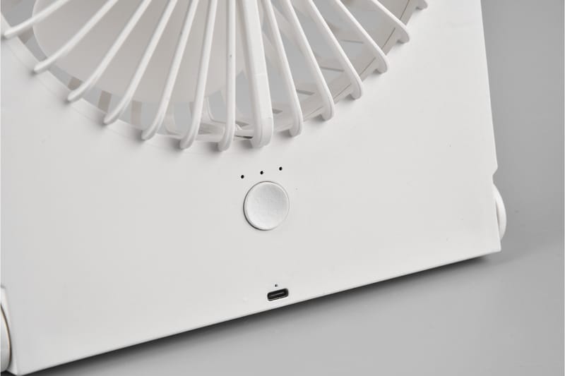 Breezy bordsfläkt mattvit uppladdningsbar - Matt vit - Kök & hushåll - Klimatkontroll - Fläktar - Bordsfläkt