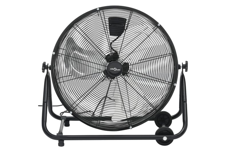 Industrifläkt 60 cm 180 W svart - Svart - Kök & hushåll - Klimatkontroll - Fläktar - Bordsfläkt