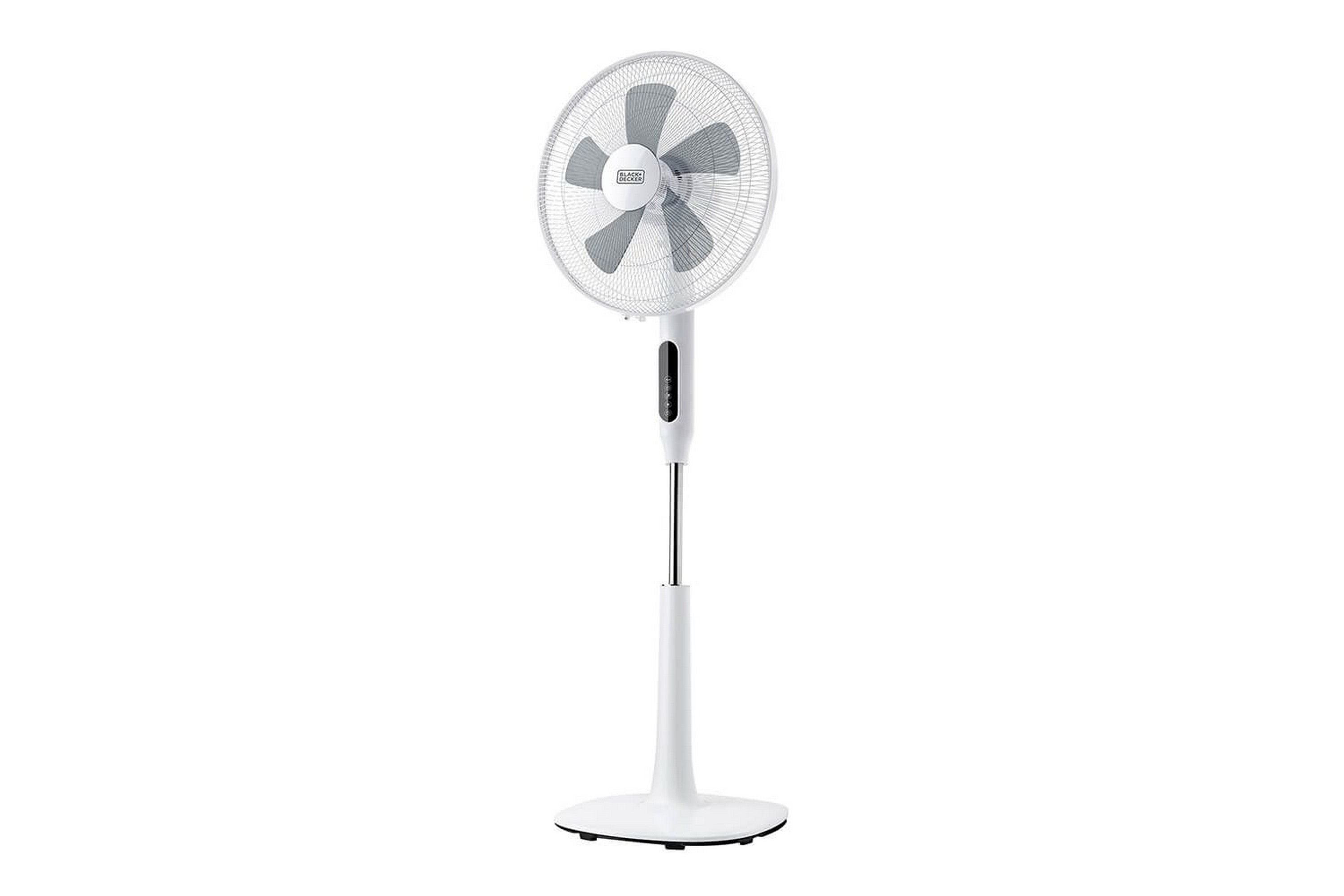 Golvfläkt Black+Decker 5 Blad 50W Vit - Vit