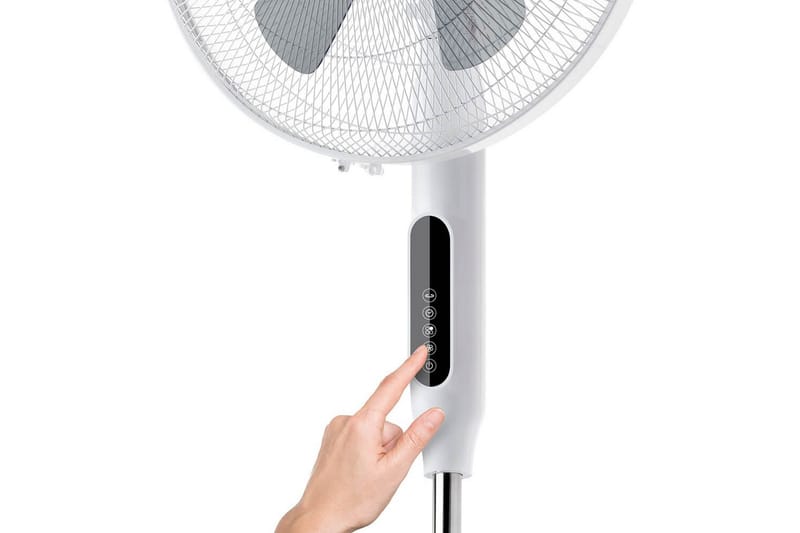 Golvfläkt Black+Decker 5 Blad 50W Vit - Vit - Kök & hushåll - Klimatkontroll - Fläktar - Golvfläkt