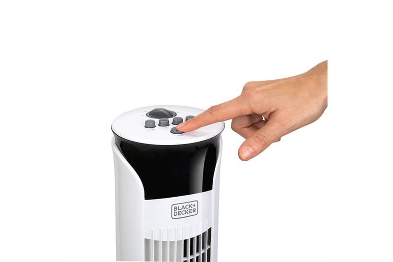 Pelarfläkt Black+Decker Vit 81 cm - 81 cm - Kök & hushåll - Klimatkontroll - Fläktar - Golvfläkt