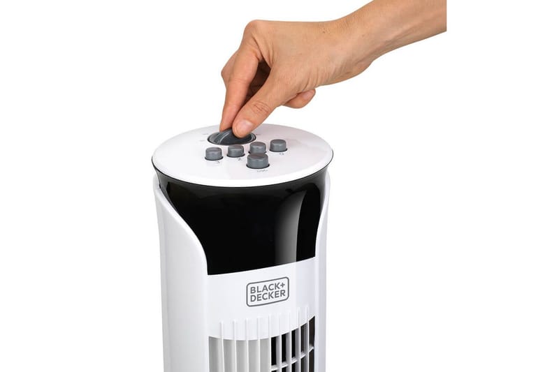 Pelarfläkt Black+Decker Vit 81 cm - 81 cm - Kök & hushåll - Klimatkontroll - Fläktar - Golvfläkt