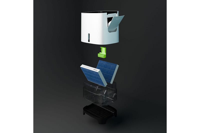 Luftfuktare Meaco Armin Evaporativ Vit/Svart Lämplig för rum upp till 44 m² - Lämplig för rum upp till 44 m² - Kök & hushåll - Klimatkontroll - Luftförbättring - Luftfuktare