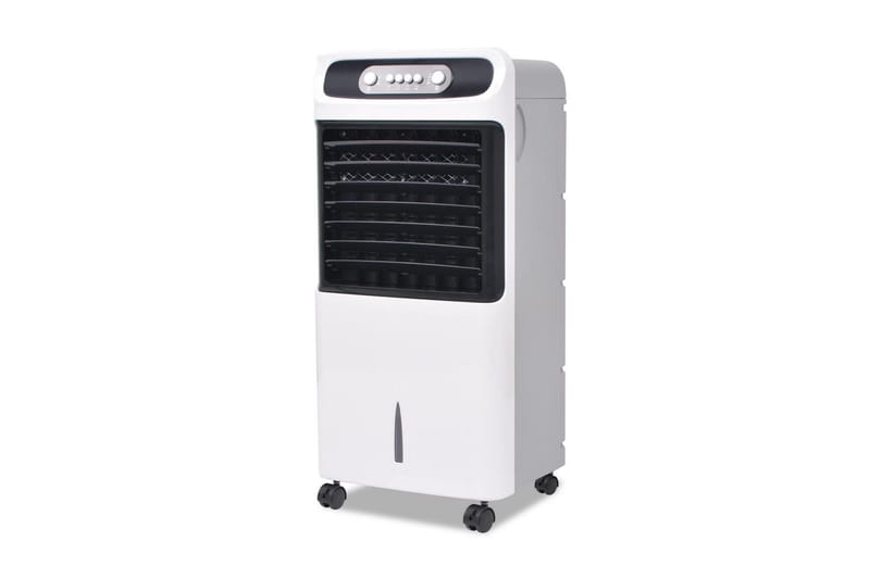 Flyttbar luftkylare 80 W 12 L 496 m³/tim - Svart - Luftkylare & kylaggregat