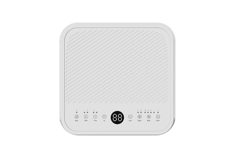 Luftkonditionering | 9000 BTU | 37m²| Liten portabel tyst AC | Med fjärrkontroll - Vit - Kök & hushåll - Klimatkontroll - Luftkonditionering & kylare - AC & Aircondition