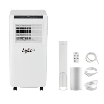 Smidig portabel AC | LED-display | Kyler upp till ca 25 m² | 7000 BTU - Kök & hushåll - Klimatkontroll - Luftkonditionering & kylare - Portabel AC